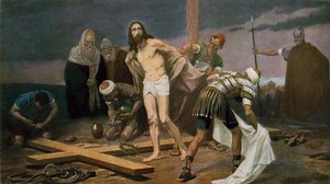 Jésus est dépouillé de ses vêtements avant sa crucifixion